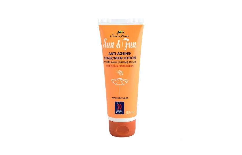 NATURE’S SECRETS SUN & FUN SUNSCREEN LOTION SPF 25 80ML
